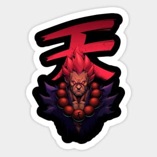 The Raging Demon Sticker